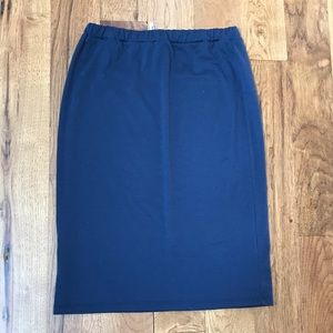 Moa USA navy blue pull on skirt☀️